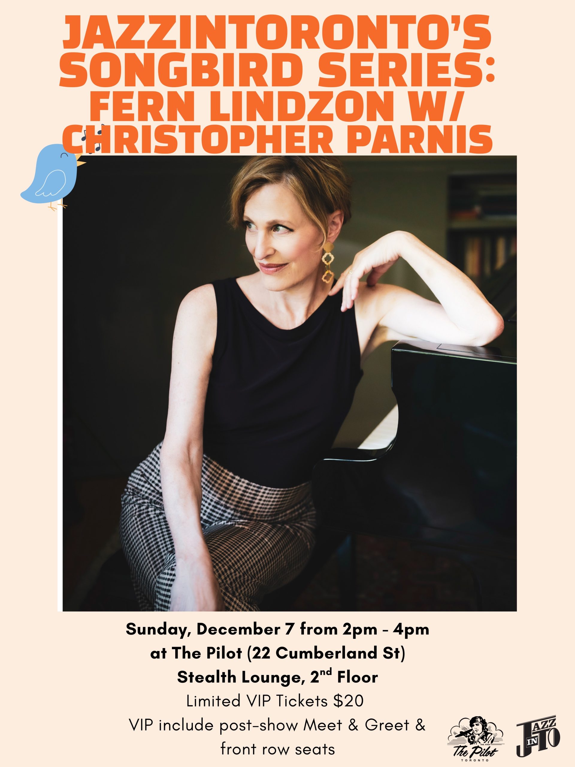 Poster for the songbird series featuring Fern Lindzon